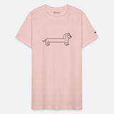 Dog Long Body Dachshund Funny Cool Comic Cartoon