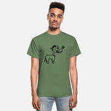 Dog Looks Stupid Funny Guy Crazy Witty Mad Weird