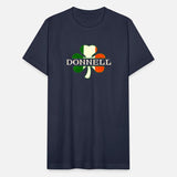 Donnell Irish Surname Ireland Flag Shamrock