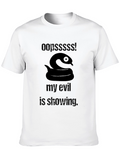 Oops! My Evil Snake Showing T-Shirt