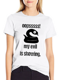 Oops! My Evil Snake Showing T-Shirt