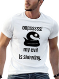 Oops! My Evil Snake Showing T-Shirt