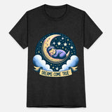 Dreams Come True Under Starry Night Sky