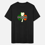 Dunne Irish Surname Ireland Flag Shamrock