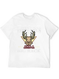 Mens Long Legs Big Rack Graphic Tee