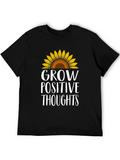 Grow Positive Thoughts Graphic Tee