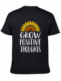 Grow Positive Thoughts Graphic Tee