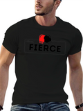 Fierce Boxing Gloves Graphic Tee - Black