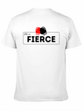 Fierce Boxing Gloves Graphic Tee - Black