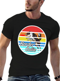 Border Collie Retro Graphic Tee