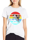 Border Collie Retro Graphic Tee
