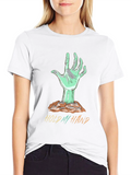 Zombie Hand Graphic T-Shirt