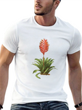 Bromeliad Graphic Tee - Tropical Flower T-Shirt