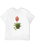 Bromeliad Graphic Tee - Tropical Flower T-Shirt