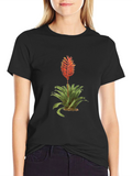 Bromeliad Graphic Tee - Tropical Flower T-Shirt