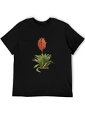 Bromeliad Graphic Tee - Tropical Flower T-Shirt
