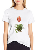 Bromeliad Graphic Tee - Tropical Flower T-Shirt