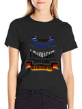 Funny Sorry Officer Germany Graphic Tee