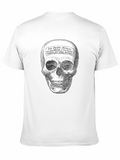 Skull Graphic T-Shirt -  Unique Death Motif Tee
