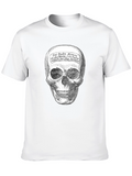 Skull Graphic T-Shirt -  Unique Death Motif Tee