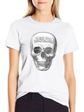 Skull Graphic T-Shirt -  Unique Death Motif Tee