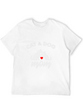Cat & Dog Mom T-Shirt