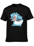 Pelican Lady Graphic Tee - Black