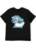 Pelican Lady Graphic Tee - Black