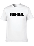 Tone-Deaf Graphic Tee - Classic Crew Neck