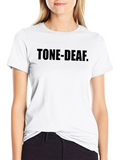Tone-Deaf Graphic Tee - Classic Crew Neck