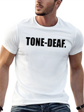 Tone-Deaf Graphic Tee - Classic Crew Neck