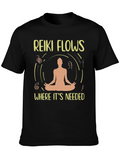 Reiki Flows Meditation T-Shirt