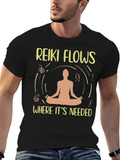 Reiki Flows Meditation T-Shirt