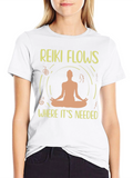 Reiki Flows Meditation T-Shirt