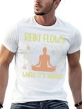 Reiki Flows Meditation T-Shirt