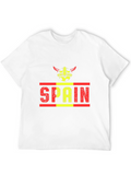 Spain Soccer Viking Helmet T-Shirt
