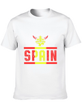 Spain Soccer Viking Helmet T-Shirt