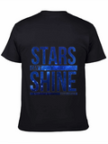 Stars Cant Shine Graphic T-Shirt