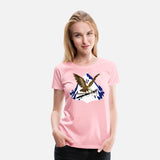 Eagle with Mountaineering Equipment