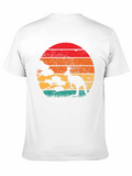 Retro Kangaroo Sunset T-Shirt