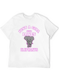 Just a Girl Who Loves Elephants T-Shirt