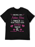 Autism Mom T-Shirt - Twice the Love