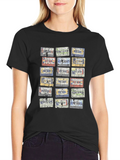 Retro Cassette Tape Graphic Black T-Shirt
