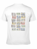 Retro Cassette Tape Graphic Black T-Shirt