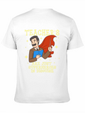 Teacher Superhero Graphic T-Shirt