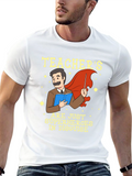 Teacher Superhero Graphic T-Shirt