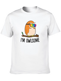 Im Owlsome T-Shirt - Funny Owl with Rainbow Glasses