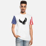 Expressive Eagle With Spread Wings