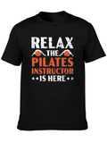 Relax Pilates Instructor T-Shirt
