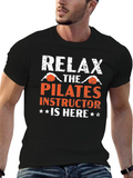 Relax Pilates Instructor T-Shirt